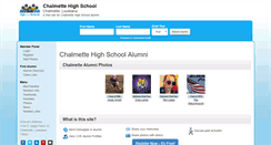 Desktop Screenshot of chalmettehighschool.net
